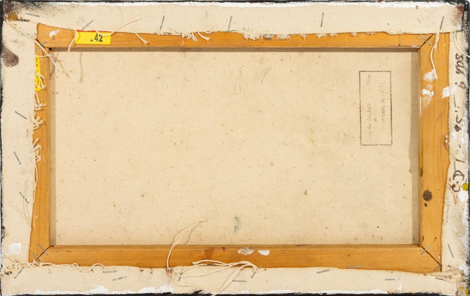 Abstrakte Komposition (Braun), Abstract Painting, von Andy Miller