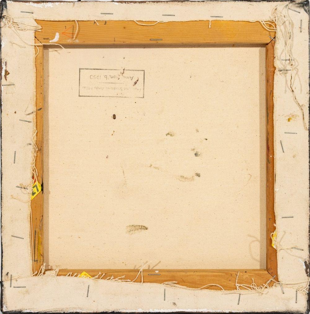 Abstrakte Komposition (Braun), Abstract Painting, von Andy Miller