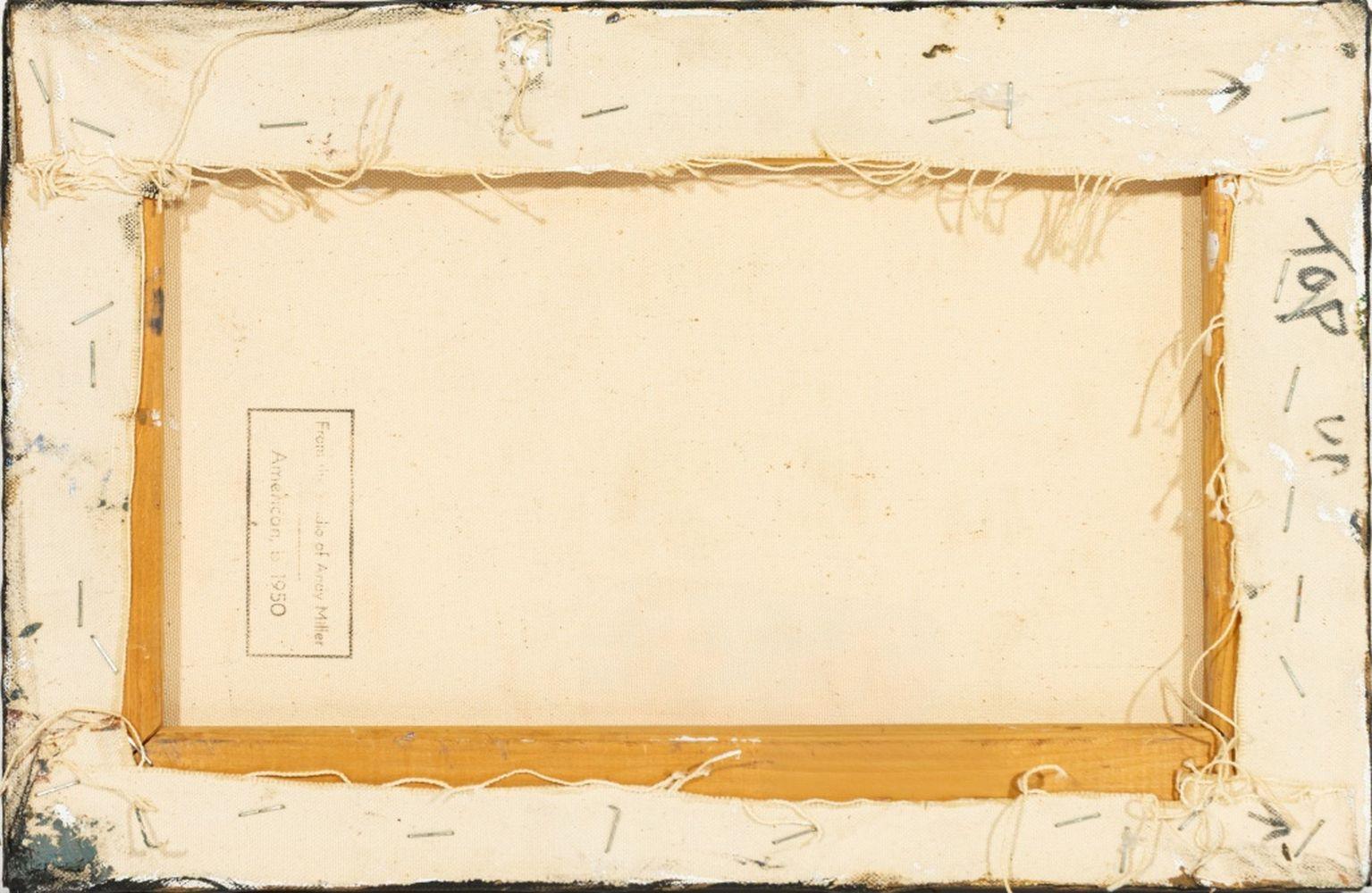 Abstrakte Komposition (Braun), Abstract Painting, von Andy Miller