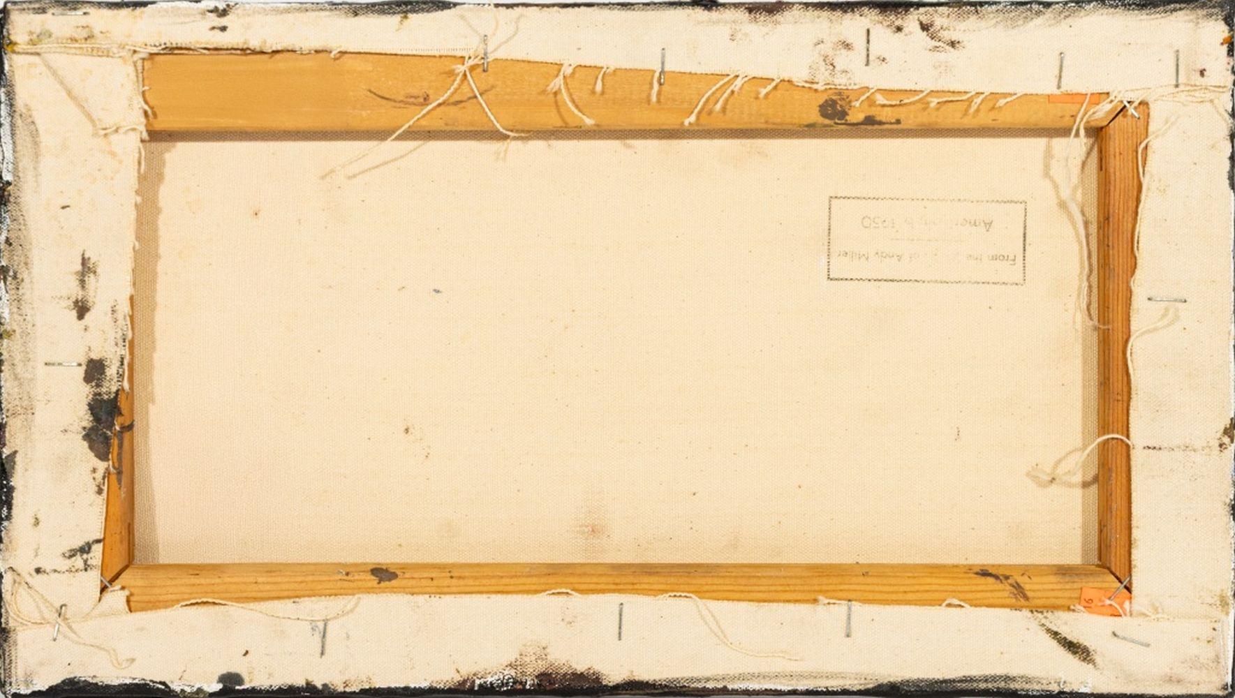 Abstrakte Komposition (Braun), Abstract Painting, von Andy Miller