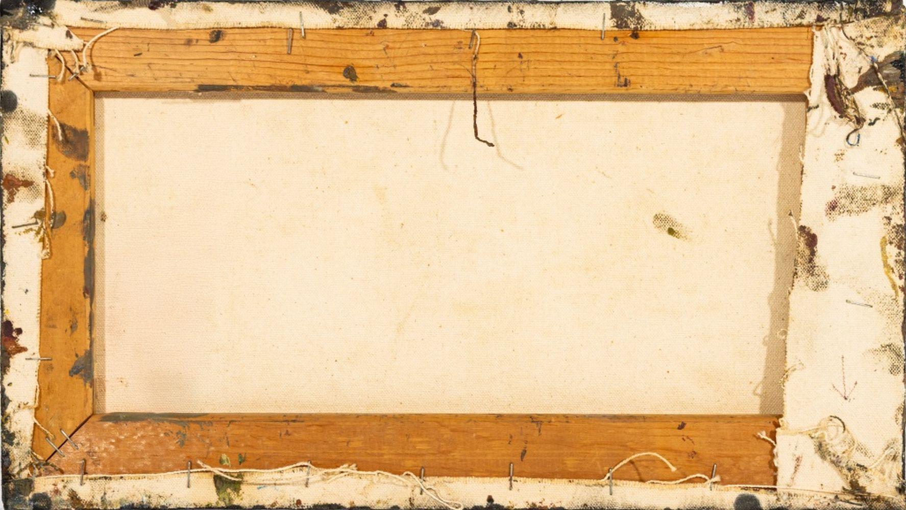 Abstrakte Komposition (Braun), Abstract Painting, von Andy Miller