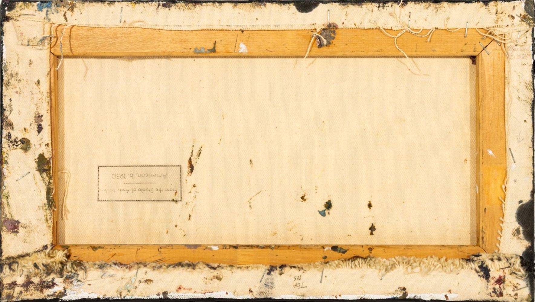 Abstrakte Komposition (Braun), Abstract Painting, von Andy Miller