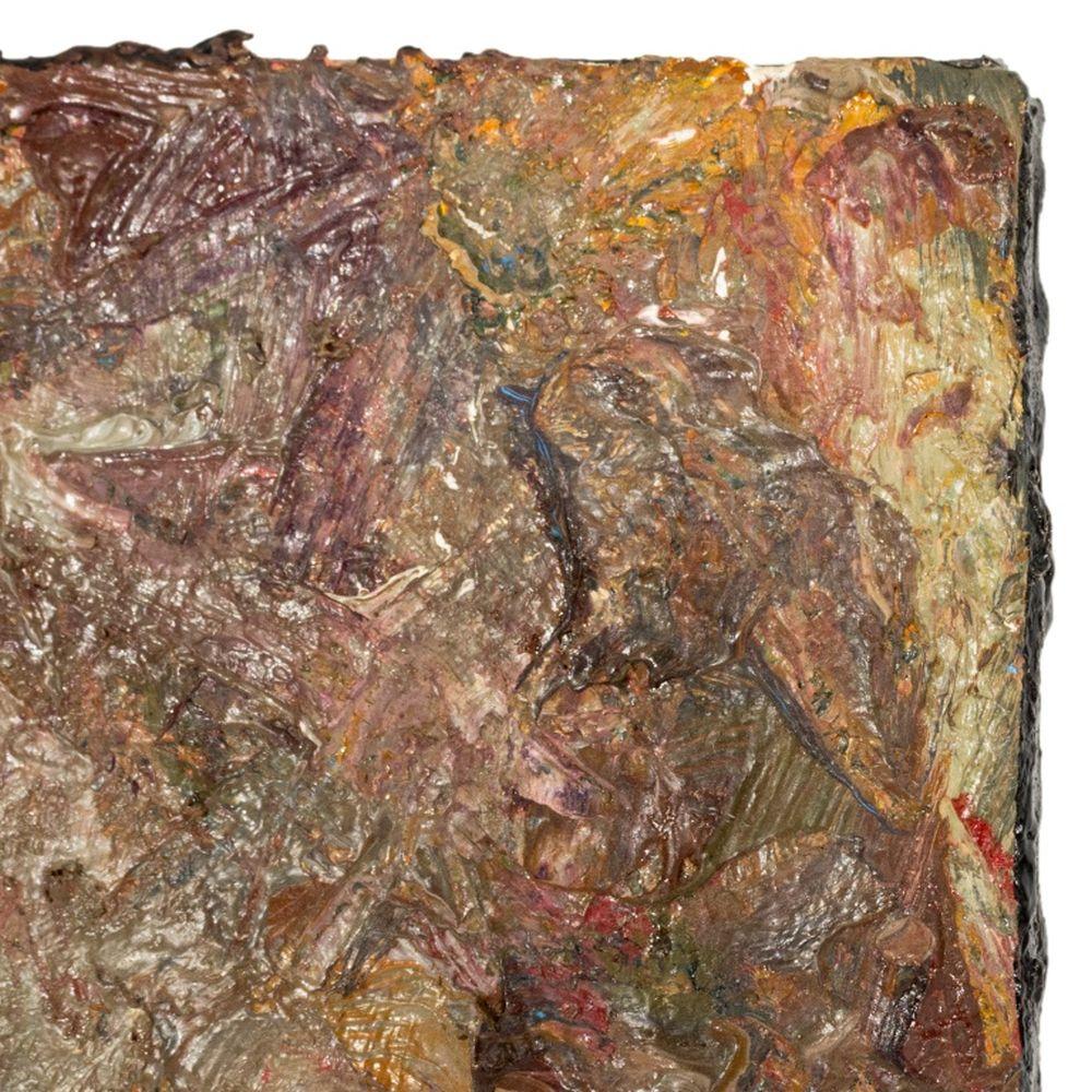 Composición abstracta - Abstract Painting Marrón de Andy Miller