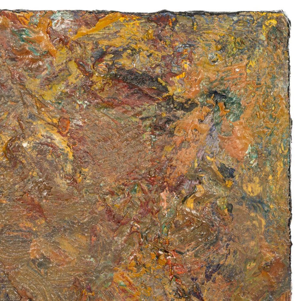 Abstrakte Komposition (Braun), Abstract Painting, von Andy Miller