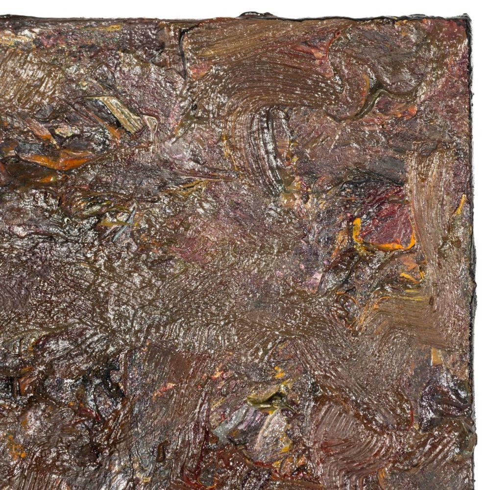 Composición abstracta - Abstract Painting Marrón de Andy Miller