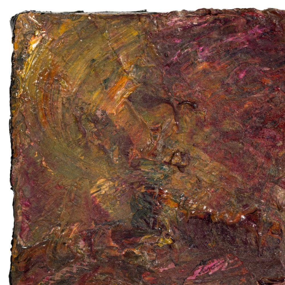 Abstract Composition - Brown Abstract Painting by Andy Miller