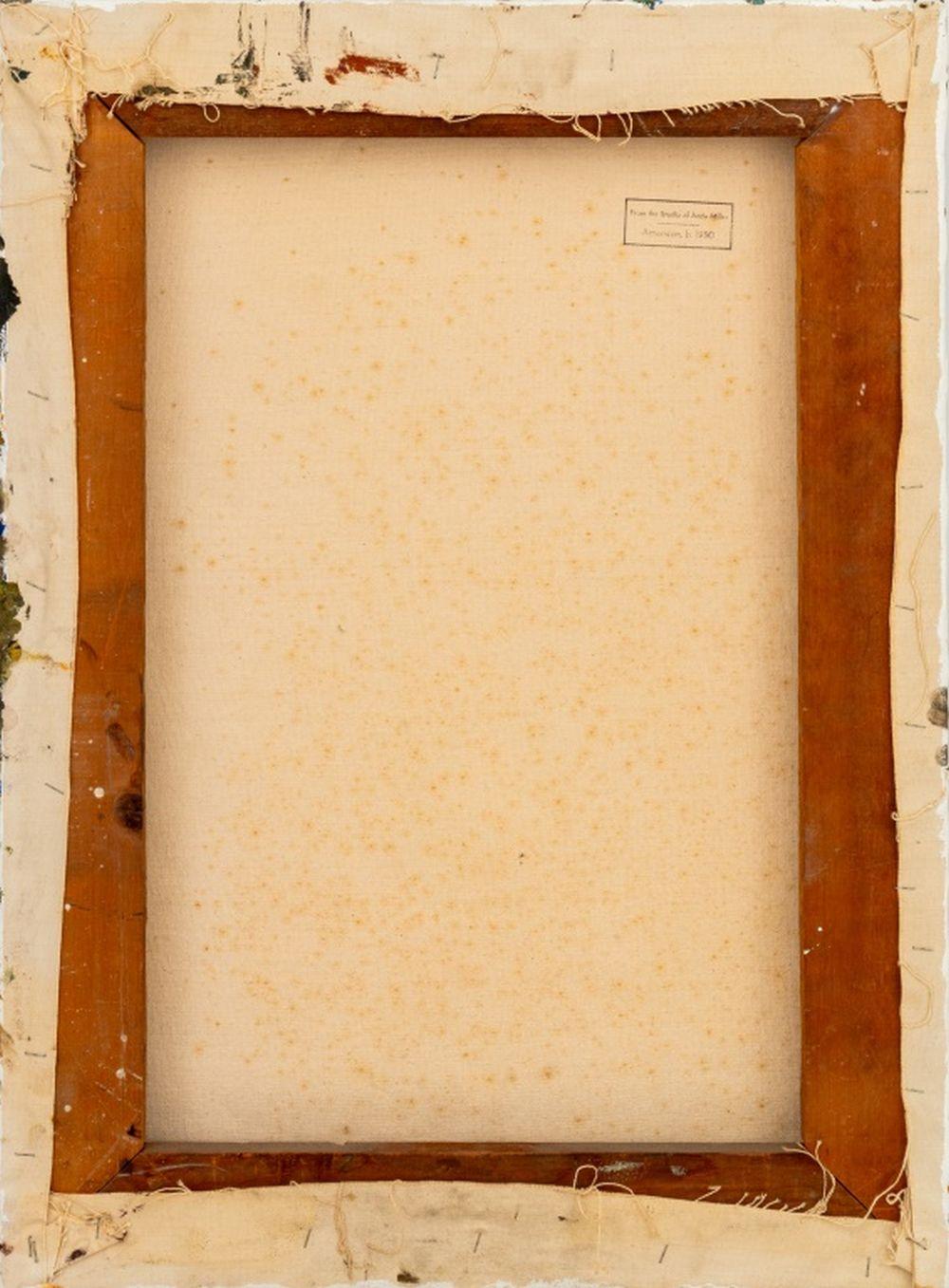 Abstrakte Komposition (Braun), Abstract Painting, von Andy Miller