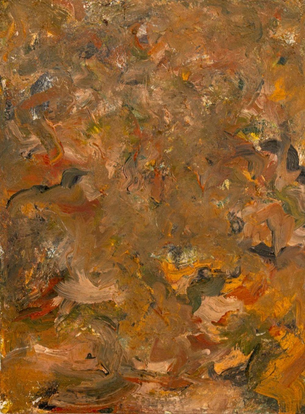 Andy Miller Abstract Painting – Abstrakte Komposition