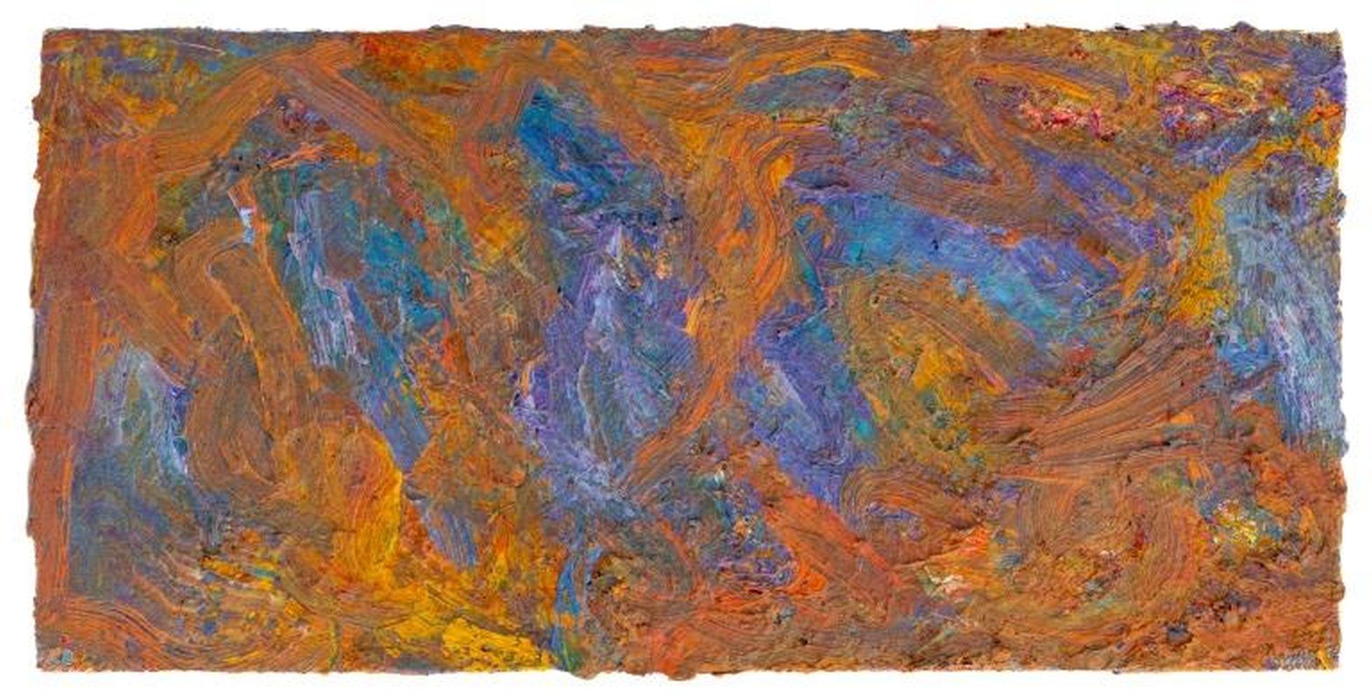 Abstract Painting de Andy Miller - Abstract Composition