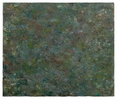 Vintage Andy Miller Abstract Composition Oil on Canvas