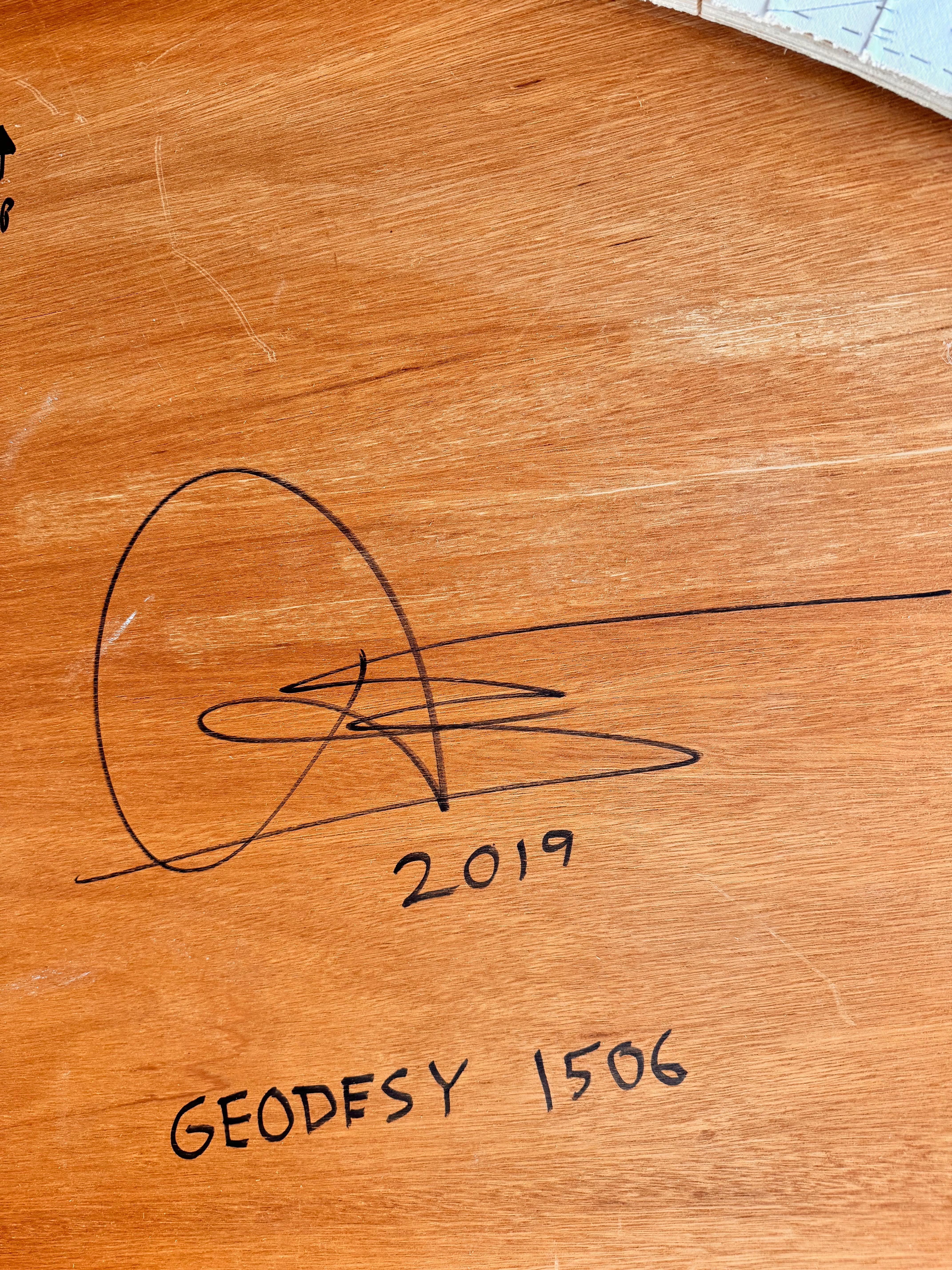 Geodesy 1506 - Painting by Andy Moses