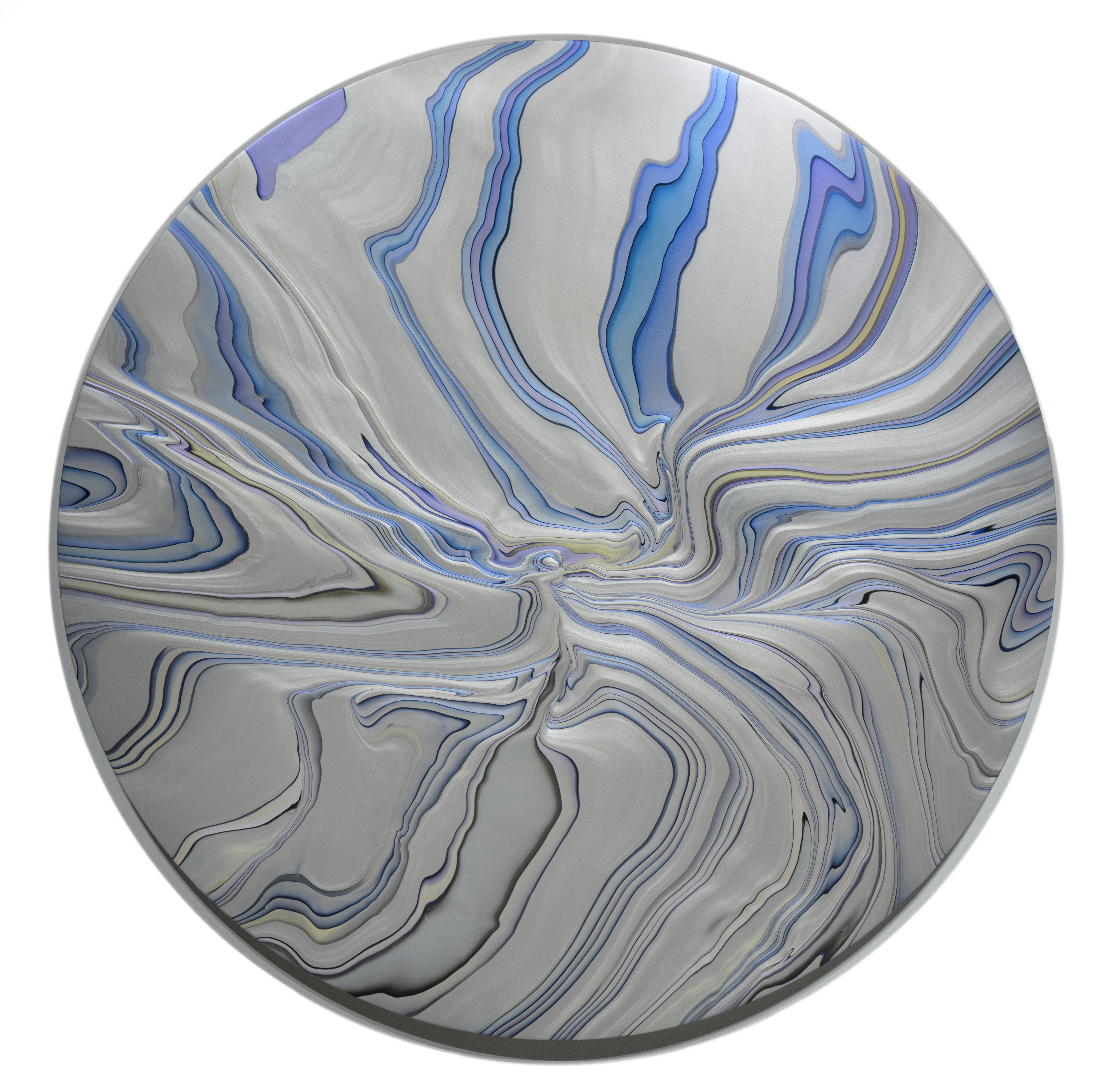 Andy Moses Abstract Painting - Geodesy 1506