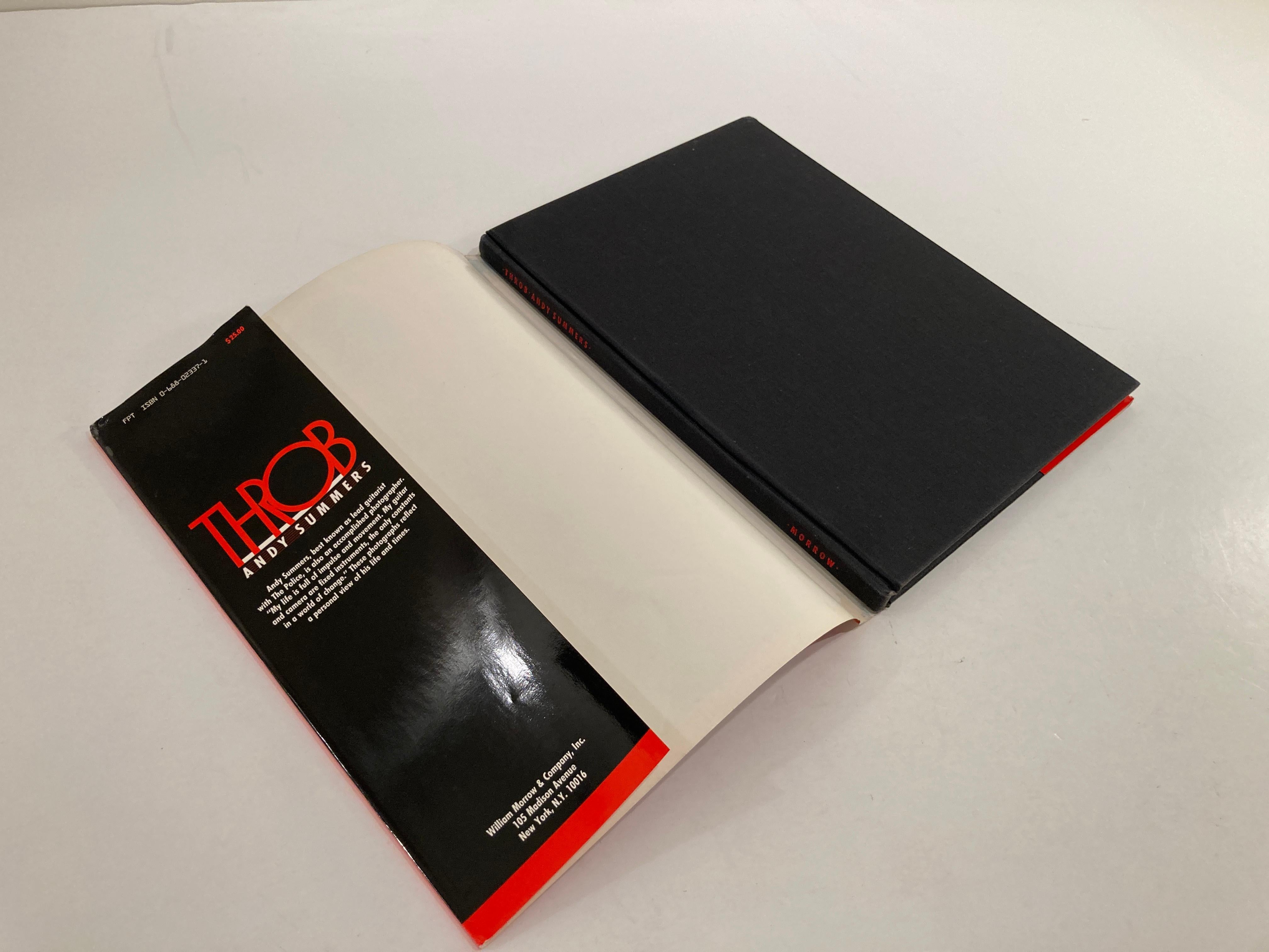 Andy Summers «rob », livre signé, photos de police, autographe, pièce de collection de 1983 en vente 3