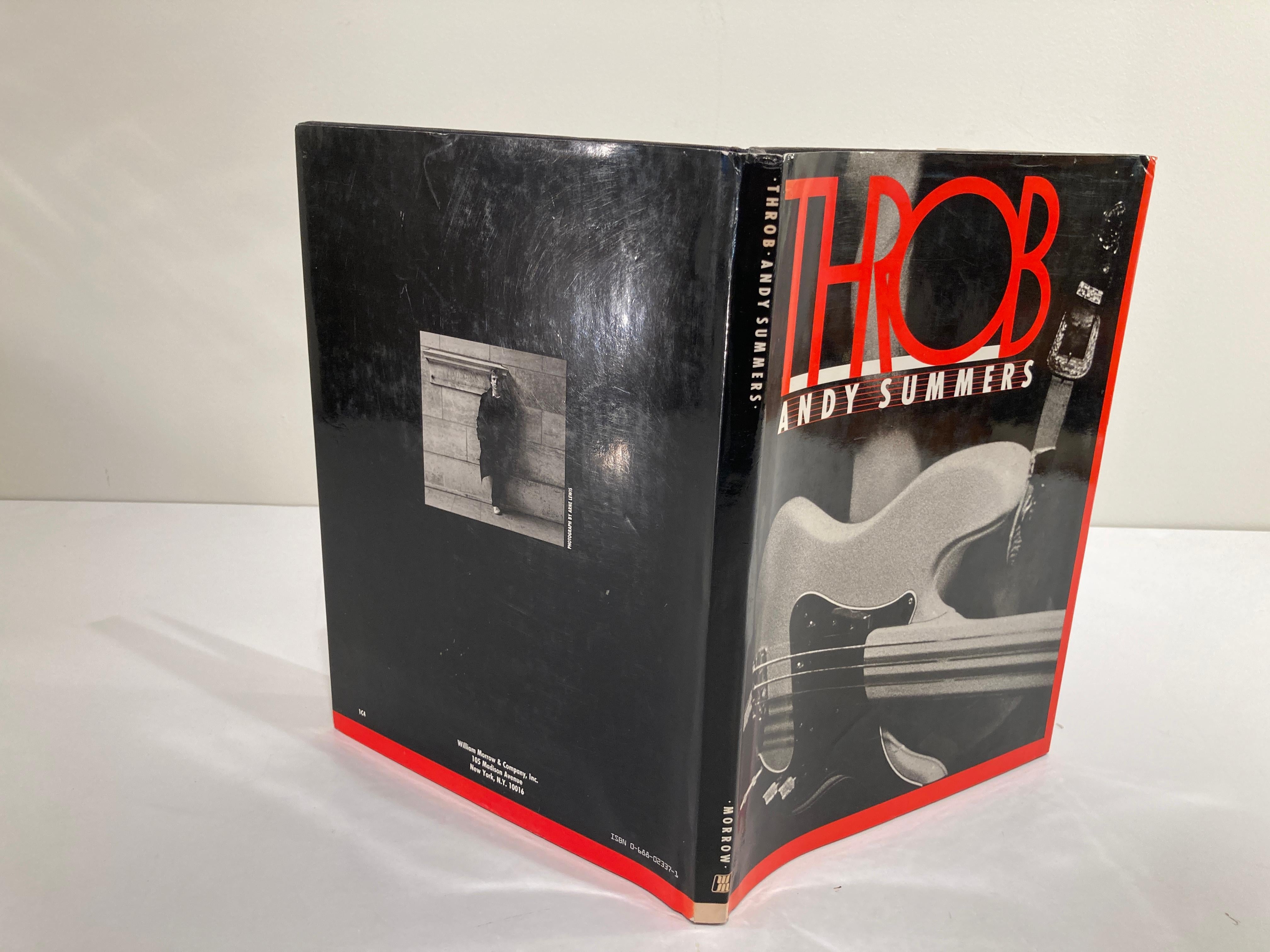„Throb“ von 1983, signiertes Autogramm, Polizeifotos, Sammlerstück, von Andy Summers (Postmoderne) im Angebot