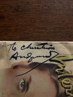 Andy Warhol (1928–1987) Interview Magazine, October 1978 — signed and inscribed.
