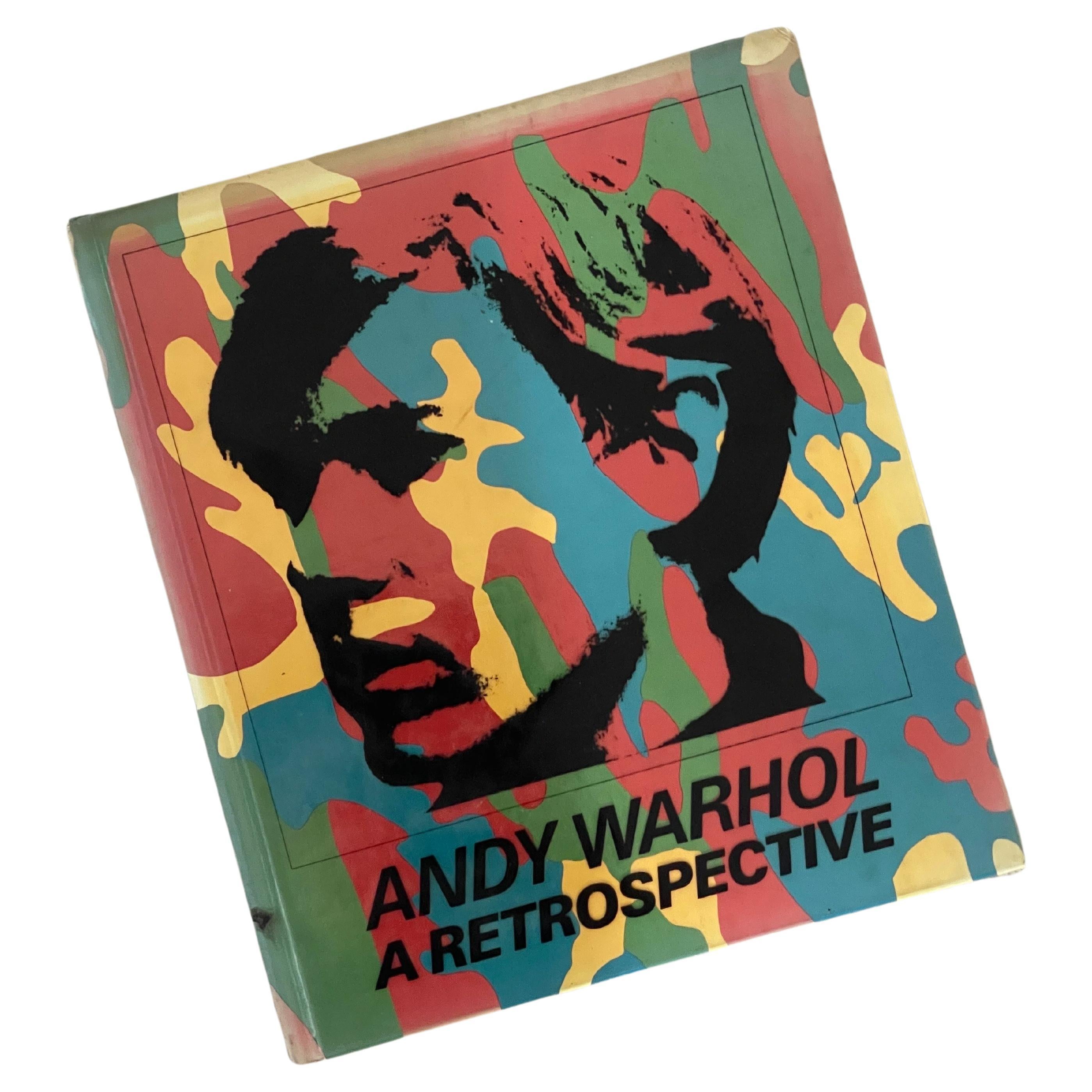"Andy Warhol A Retrospective" Art Book MOMA First Edition 1989