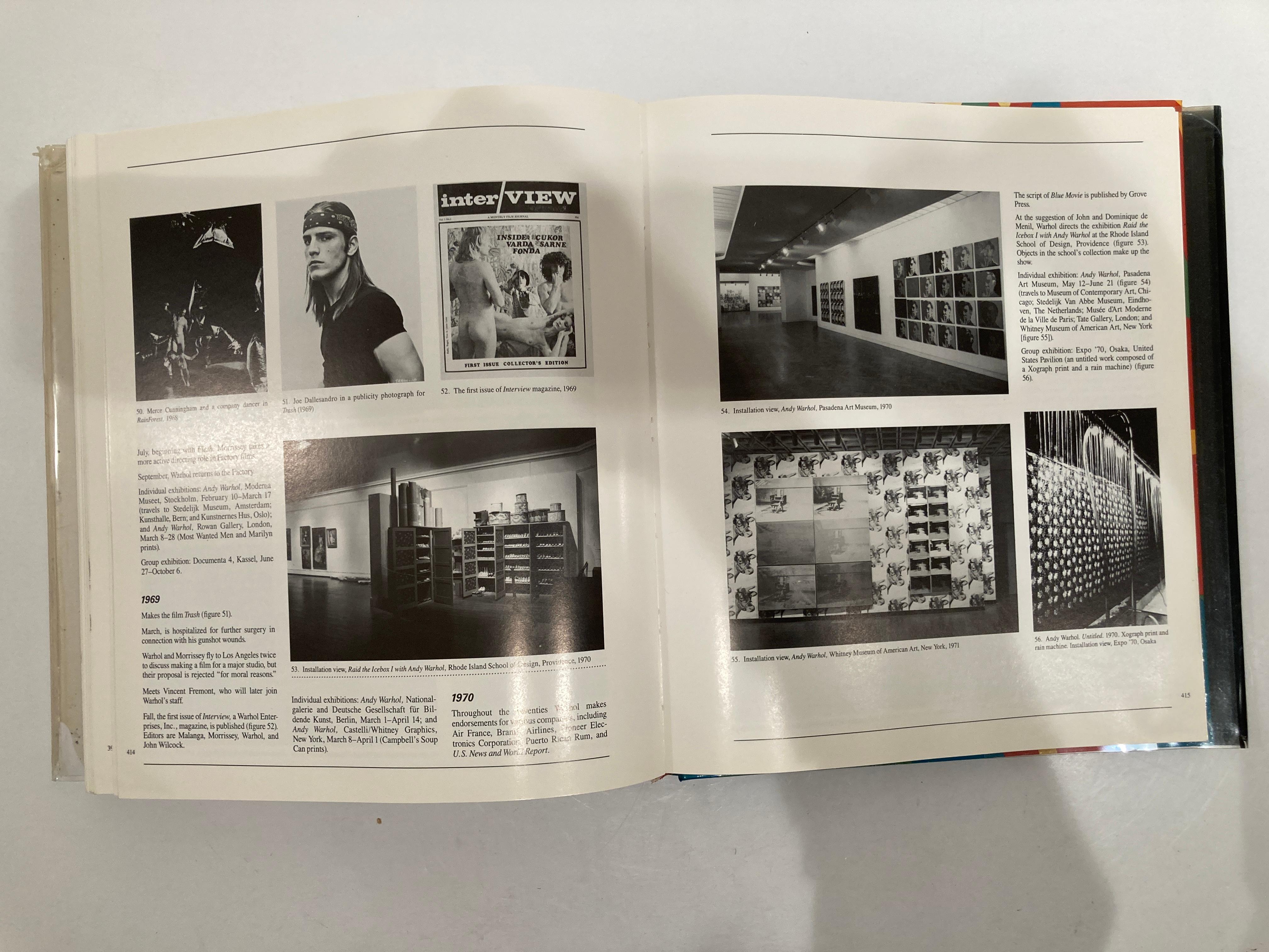 Andy Warhol A Retrospective, livre de table basse à couverture rigide, 1989 en vente 8