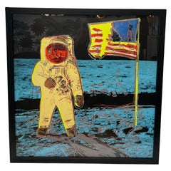Andy Warhol (After), Moonwalk,  Sunday B. Morning Silkscreen, 38” x 38”