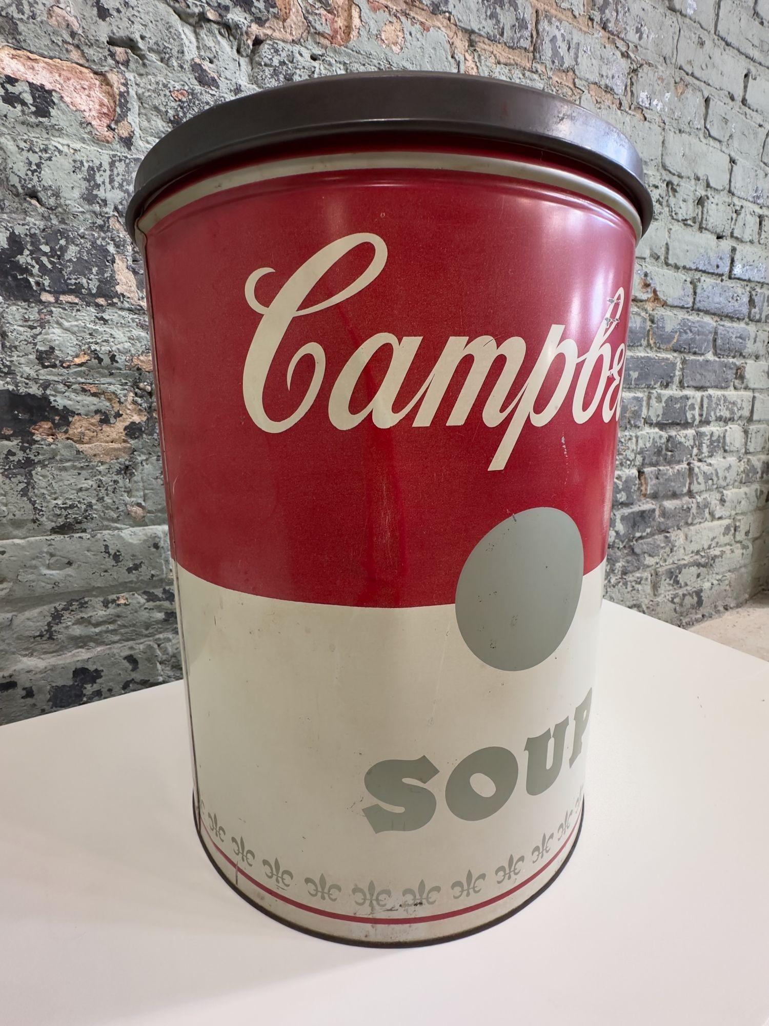 Mid-Century Modern Plasticonvertible Corp. Campbell's Soup Can, 1960