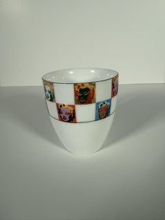 Andy Warhol American Modern "Some Like it Hot" Pattern Coffee Mugs