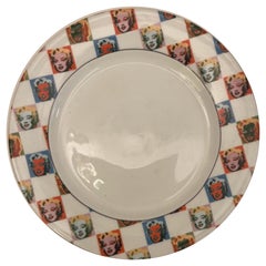 Andy Warhol American Modern "Some Like it Hot" Pattern Dinner Plates