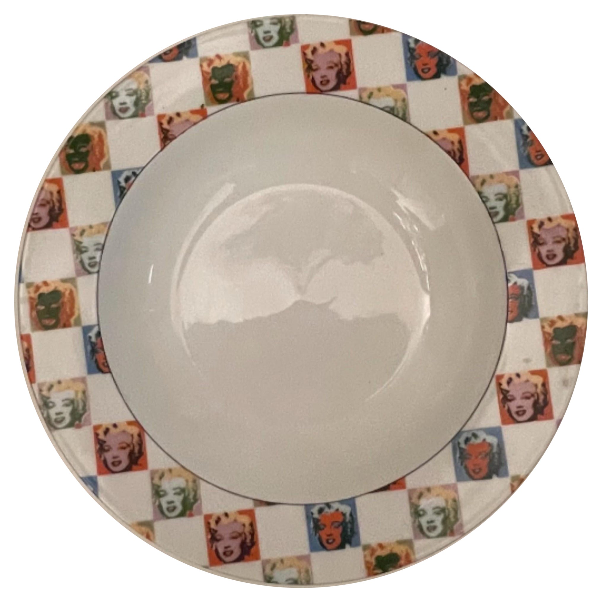 Andy Warhol American Modern "Some Like it Hot" Pattern Soup Bowls