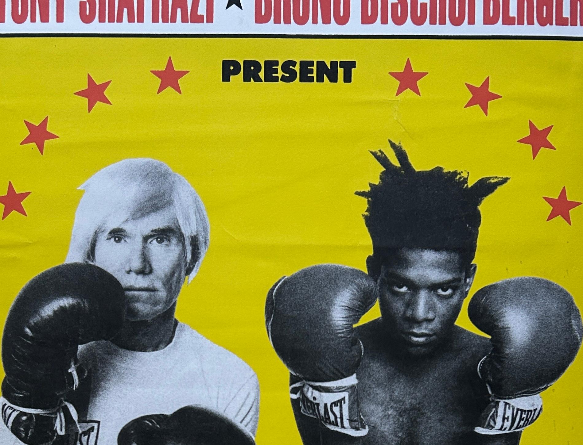 Peintures de Warhol et Basquiat, 1985 