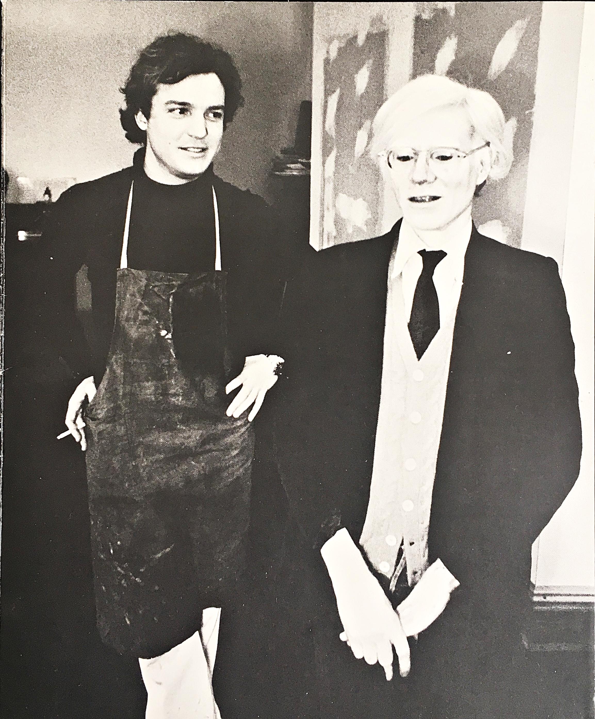 Andy Warhol & Jamie Wyeth: Portraits of Each Other (Handsigniert von beiden Künstlern) im Angebot 2