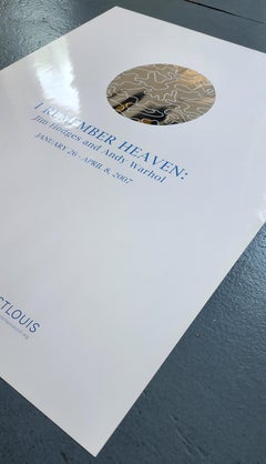 I Remember Heaven (Minimal, Silver, Foil, Heaven, Contemporary, St. Louis)