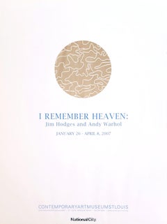 I Remember Heaven (Minimal, Silver, Foil, Heaven, Contemporary, St. Louis)