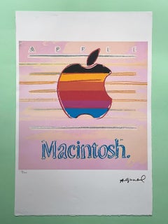 Andy Warhol Apple Macintosh Lithography. 31/100