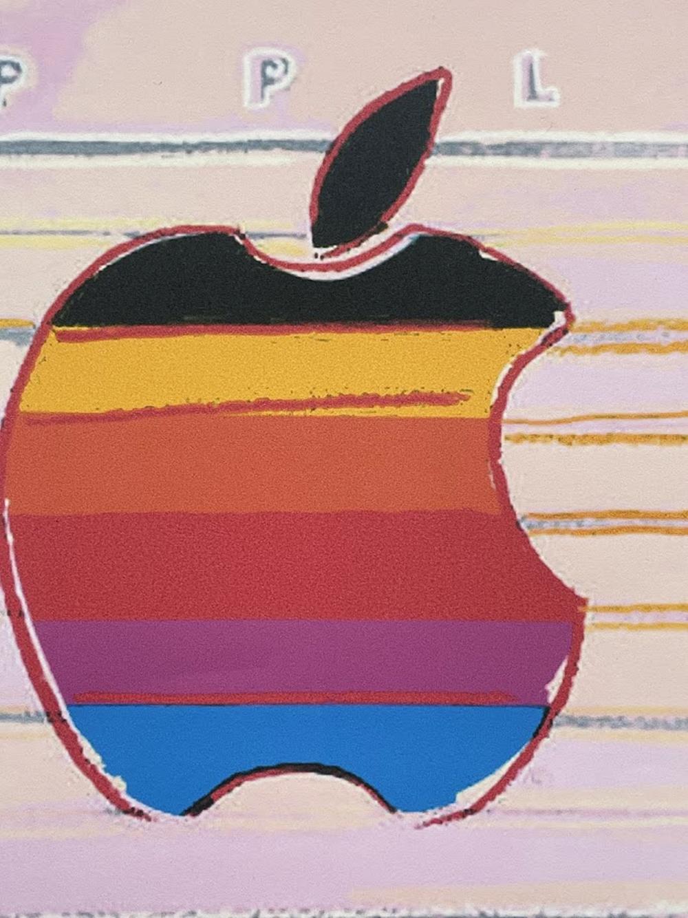 Modern Andy Warhol Apple Macintosh Lithography. 31/100