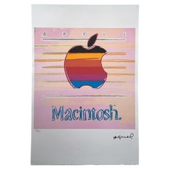 Andy Warhol Apple Macintosh Lithographie. 31/100