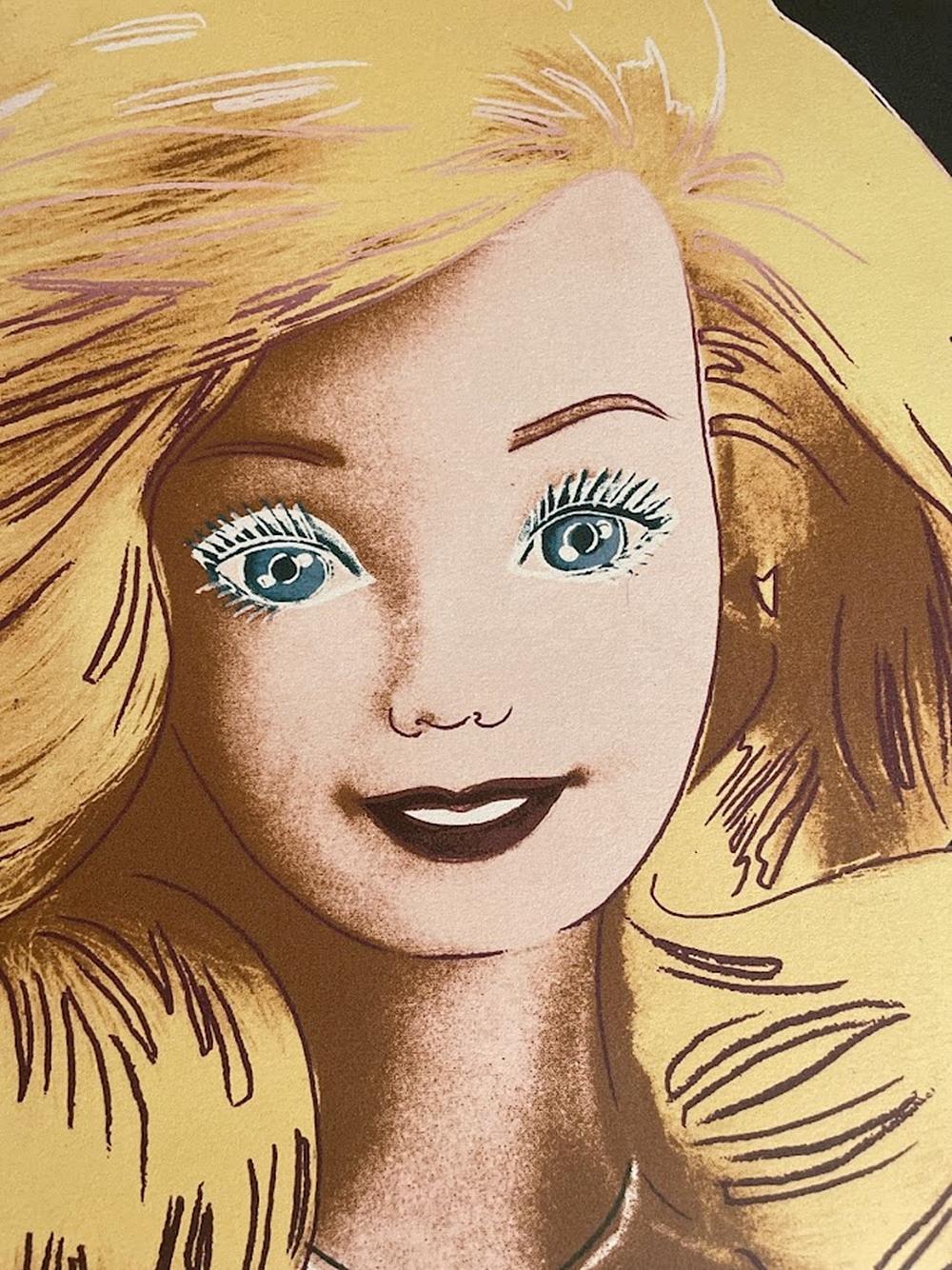 Moderno Litografia di Andy Warhol Barbie da Leo Castelli Gallery in vendita