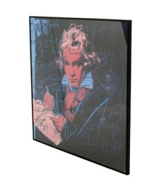 Andy Warhol Beethoven Lithograph 39" x 39"