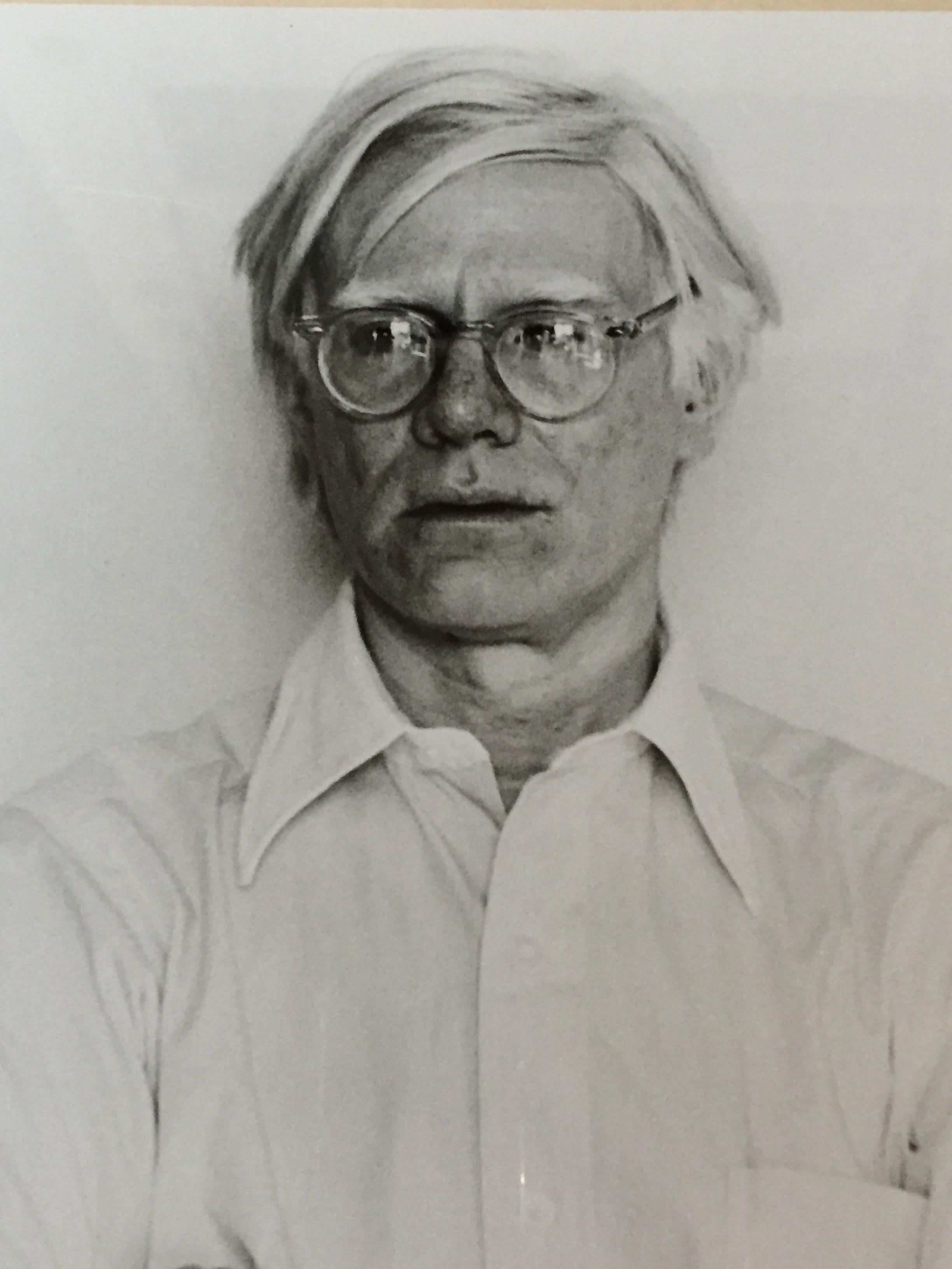 Andy Warhol Black and White Photograph Portraits (Belgisch) im Angebot
