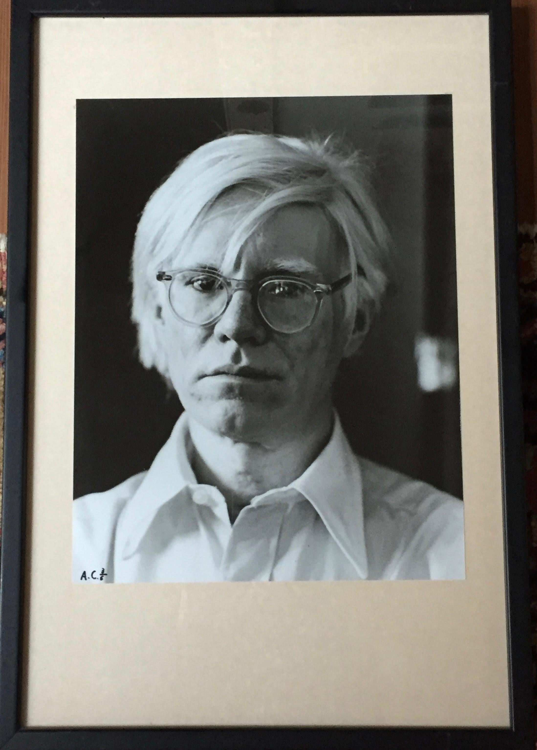 Andy Warhol Black and White Photograph Portraits (20. Jahrhundert) im Angebot