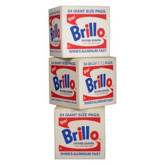 Andy Warhol, pouf Brillo Box. Quinze and Milan Andy Warhol, pouf Brillo Box. Quinze and Milan