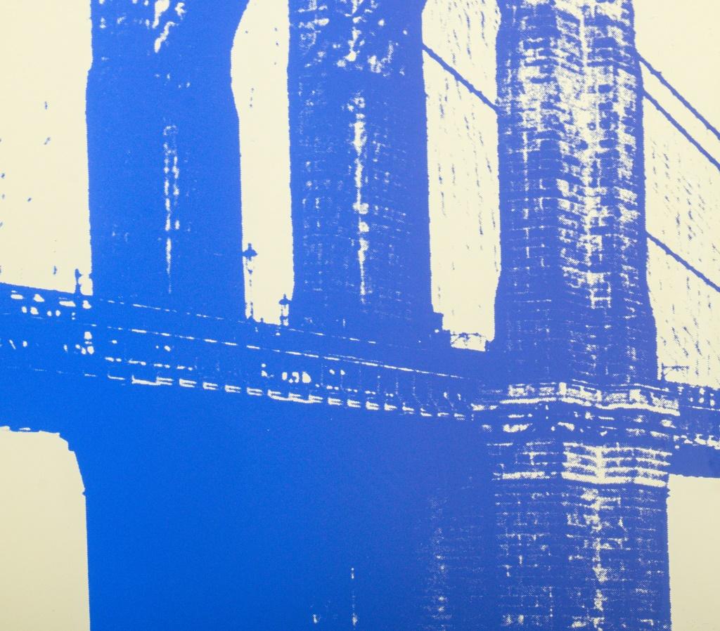 Andy Warhol „Brooklyn Bridge“ Siebdruck, 1983 (20. Jahrhundert) im Angebot