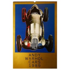 Andy Warhol Autos 1989 – Mercedes Benz-Kalender