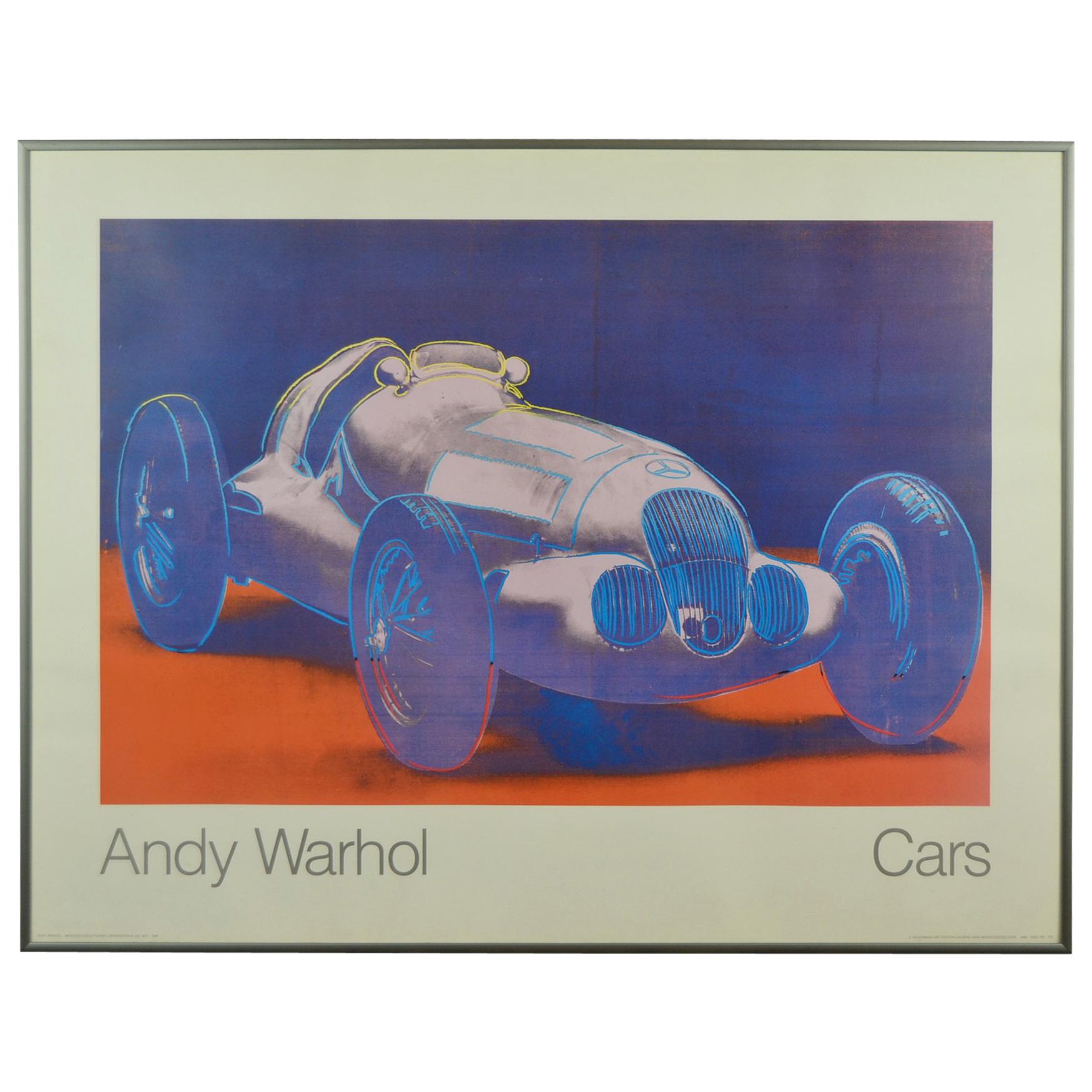 Andy Warhol Cars, Mercedes-Benz W125 Grand Prix Racing Car, Hans Meyer Galerie