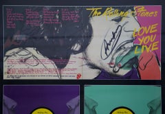 Andy Warhol Cover Album for the Rolling Stone from 1977, Original Signature