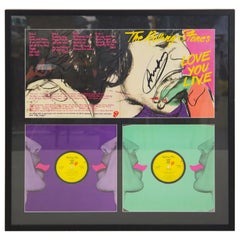 Andy Warhol Cover Album for the Rolling Stone from 1977, Original Signature