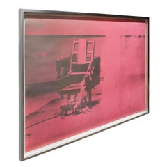 Andy Warhol Electric Chairs Screen Print '#11.75' 1971 'Signed and Numbered'