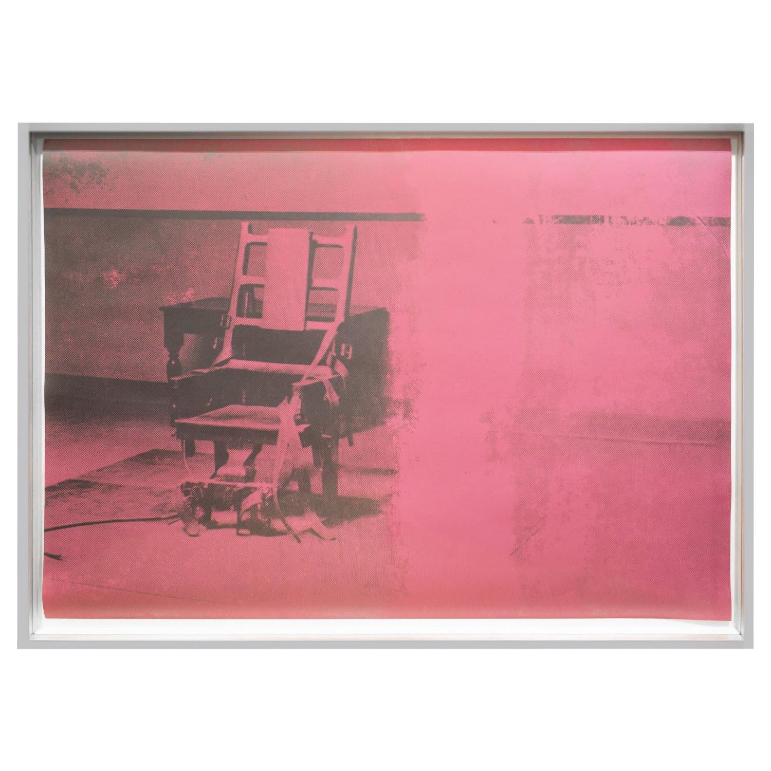 Andy Warhol Electric Chairs Screen Print '#11.75' 1971 'Signed and Numbered'