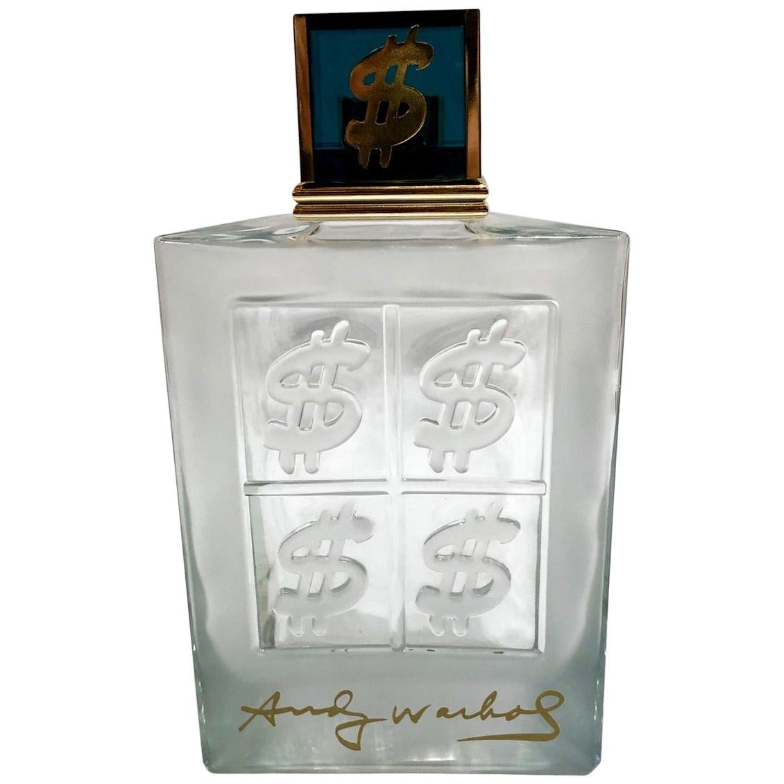 Andy Warhol Factice Dollar Perfume Bottle