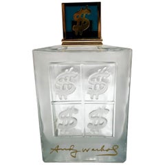 Vintage Andy Warhol Factice Dollar Perfume Bottle