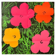 Flores de Andy Warhol (Galería Leo Castelli Mailer, 1964)