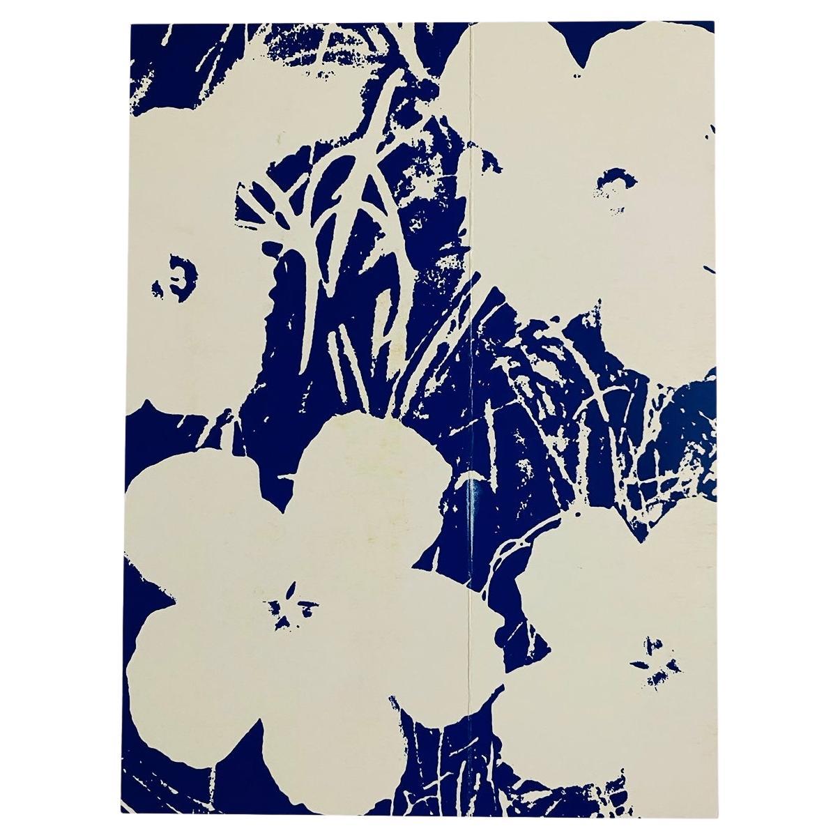Fiori di Andy Warhol (biglietto d'annuncio vintage)