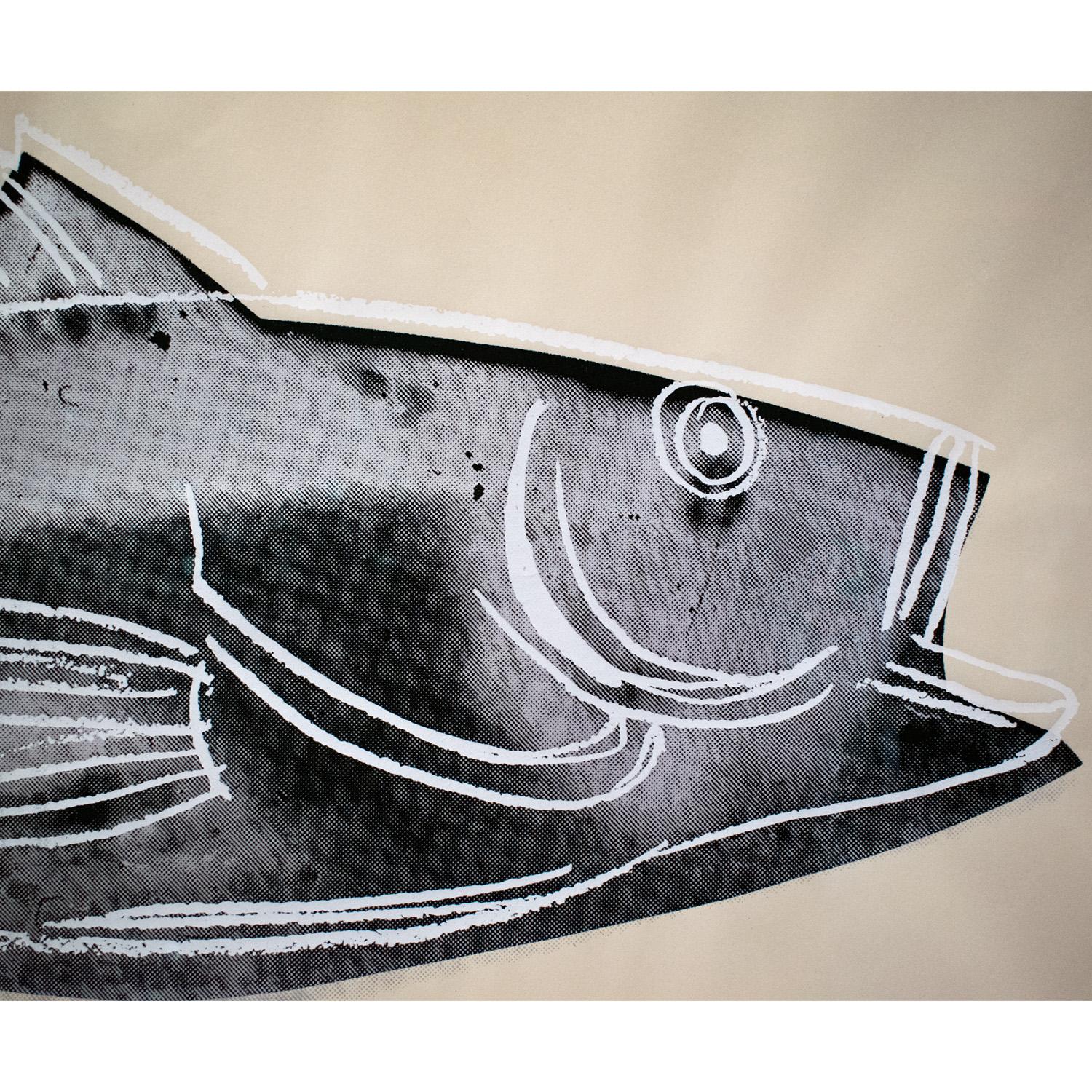 Modern Andy Warhol Framed Fish Print (F. & S. IIIA.39) 1983 For Sale